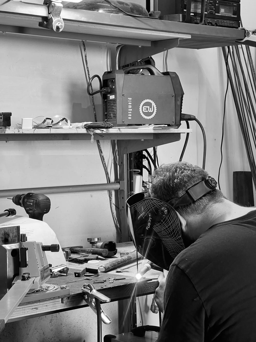 Soudure en atelier
